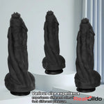 11.41in 12.6in 15in Super Big Silicone Soft Black Fantasy Massager Dildo Real Dildo