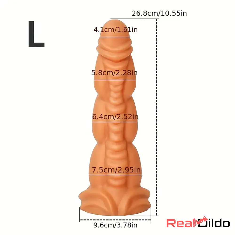 5.91in 8.66in 10.55in Unisex Silicone Fantasy Big Soft Penis Real Dildo - Real Dildo