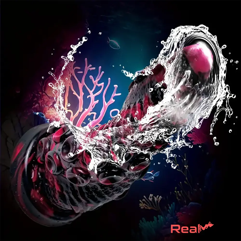 7.87in Fantasy Monster Octopus Tentacle Silicone Ergonomic Cock Dildo Real Dildo