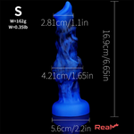 6.65in 7.63in 8.3in 9.25in 10.03in Fantasy Dog Cock Knot Big Real Dildo - Real Dildo