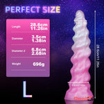7.09in 9.05in 11.26in Silicone Fantasy Real Soft Cock Dildo For Gay Women Real Dildo
