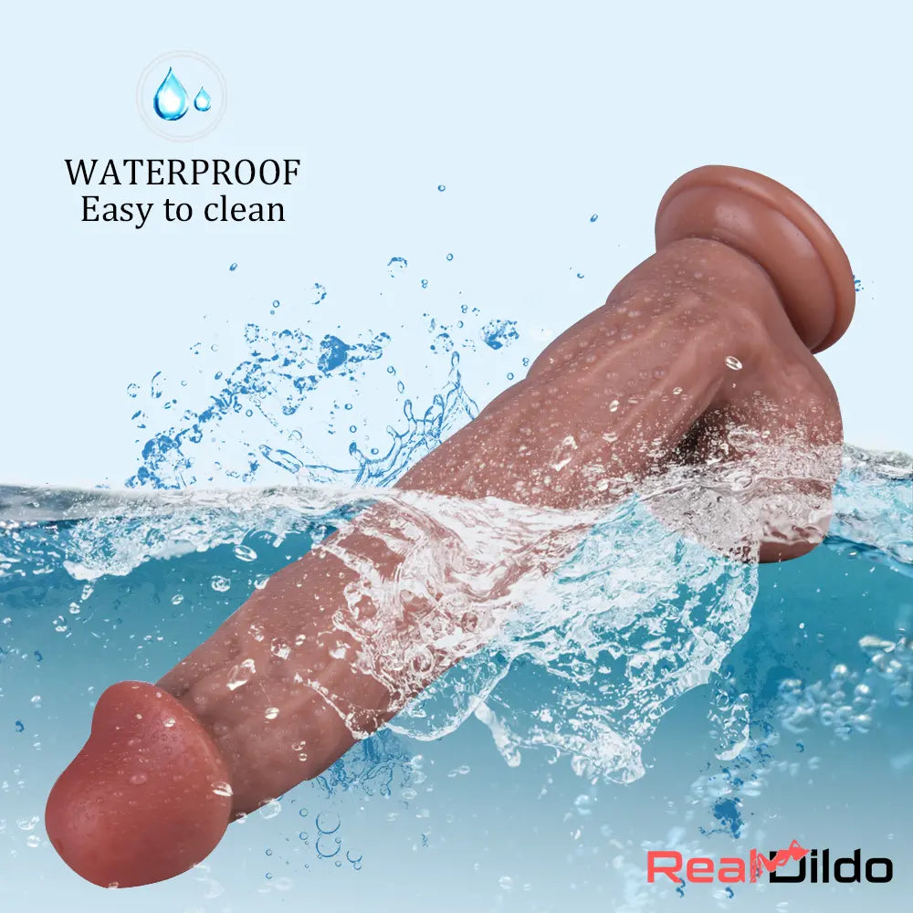 10.6in Silicone Penis Dildo Sex Toy With Sucker For G Spot Love Sex Real Dildo