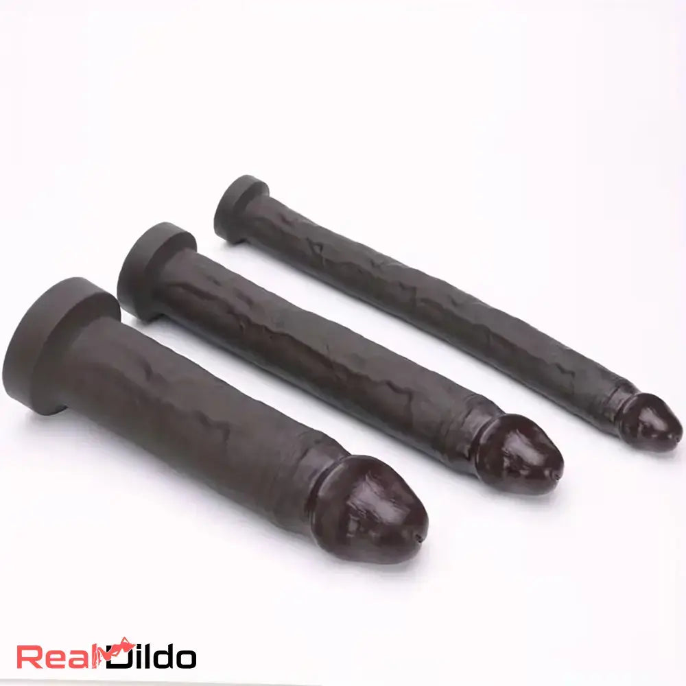 10.82in 12.79in 14.76in Realistic Touch Huge Long Silicone Dildo Pleasure