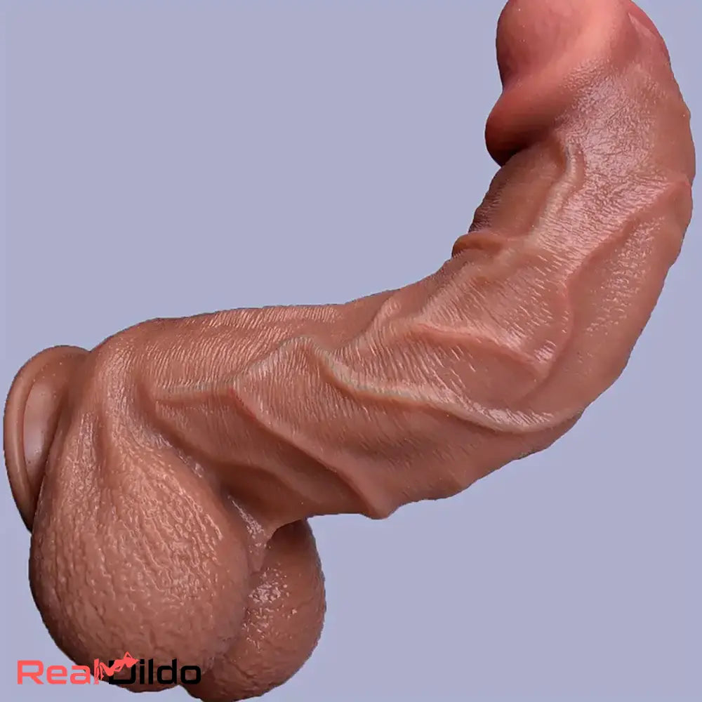 11.8in Thick Realistic Veins Huge Soft Dildo Double-layer Silicone Adult Gift