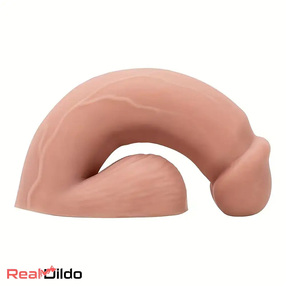 4.33in 5.71in 6.77in Curved Silicone Soft Small Dildo For Couple Intimacy
