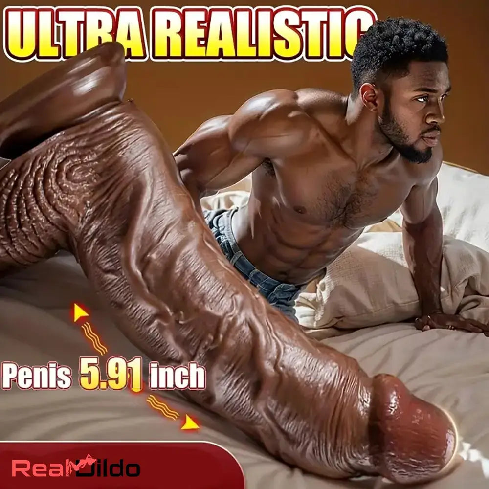 7.1in Soft Silicone Penis Anal Erotic Dildo Toy For Vaginal Masturbation
