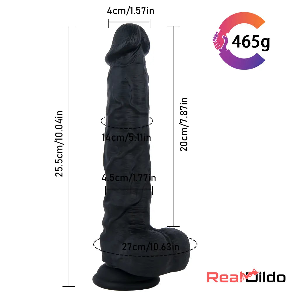 10.04in Skin Feeling Real Soft Dildo Female Sex Toy With Blue Veins Real Dildo