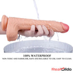 10in Realistic Big Soft Dildo For Women With Suction Cup Sex Massager Real Dildo
