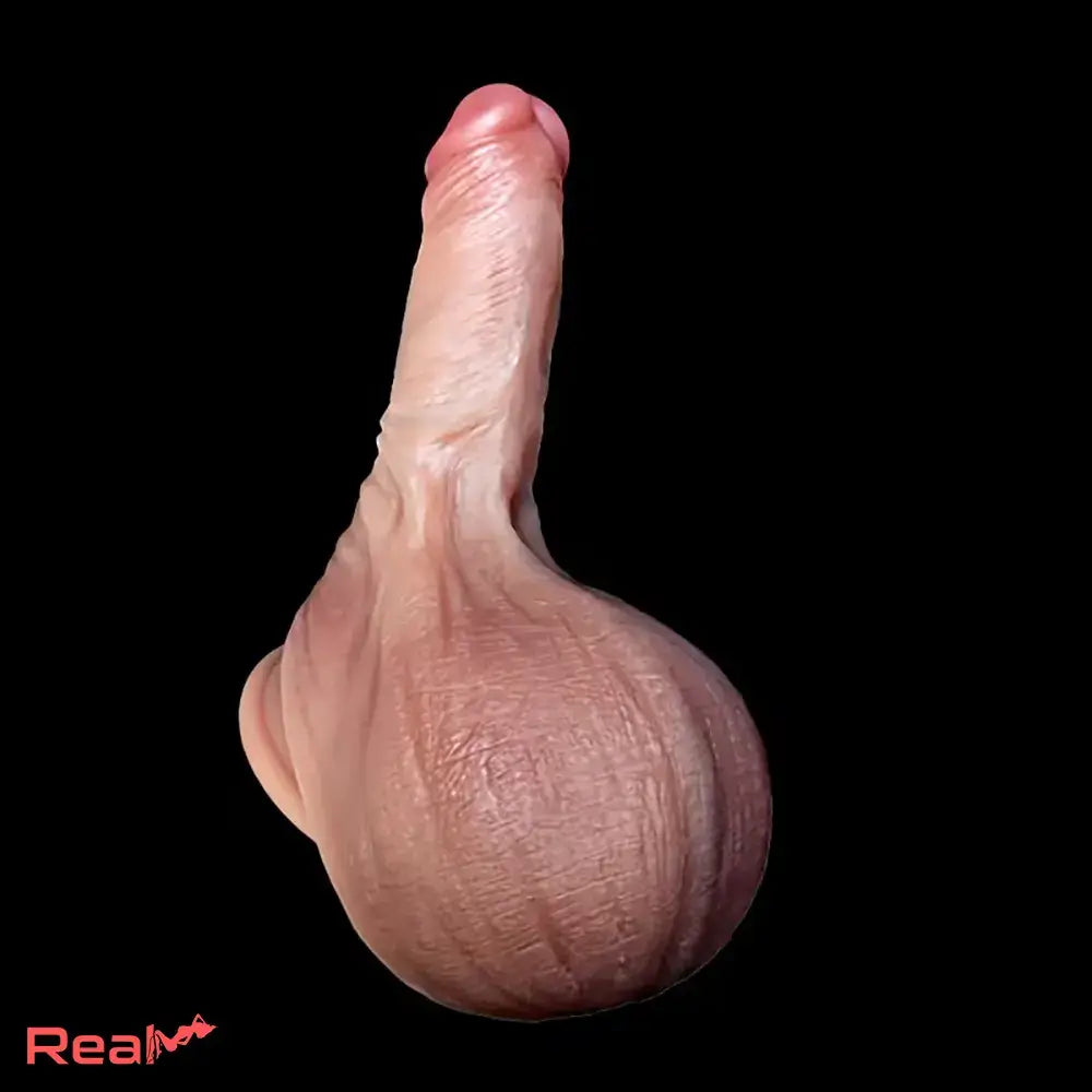 6.69in Super Big Ball Silicone Real Dildo Anal Erotic Toy For Male Female