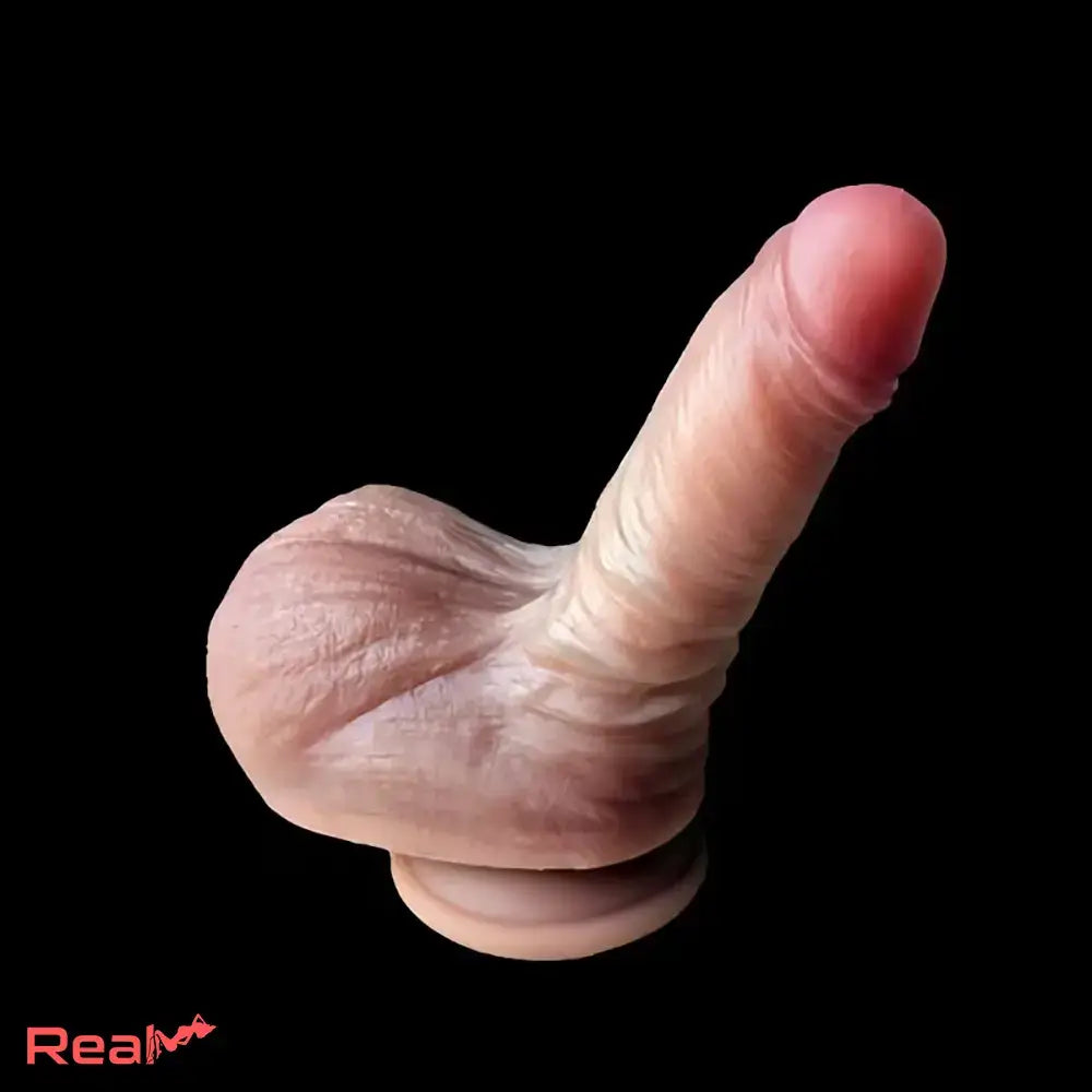 6.69in Super Big Ball Silicone Real Dildo Anal Erotic Toy For Male Female