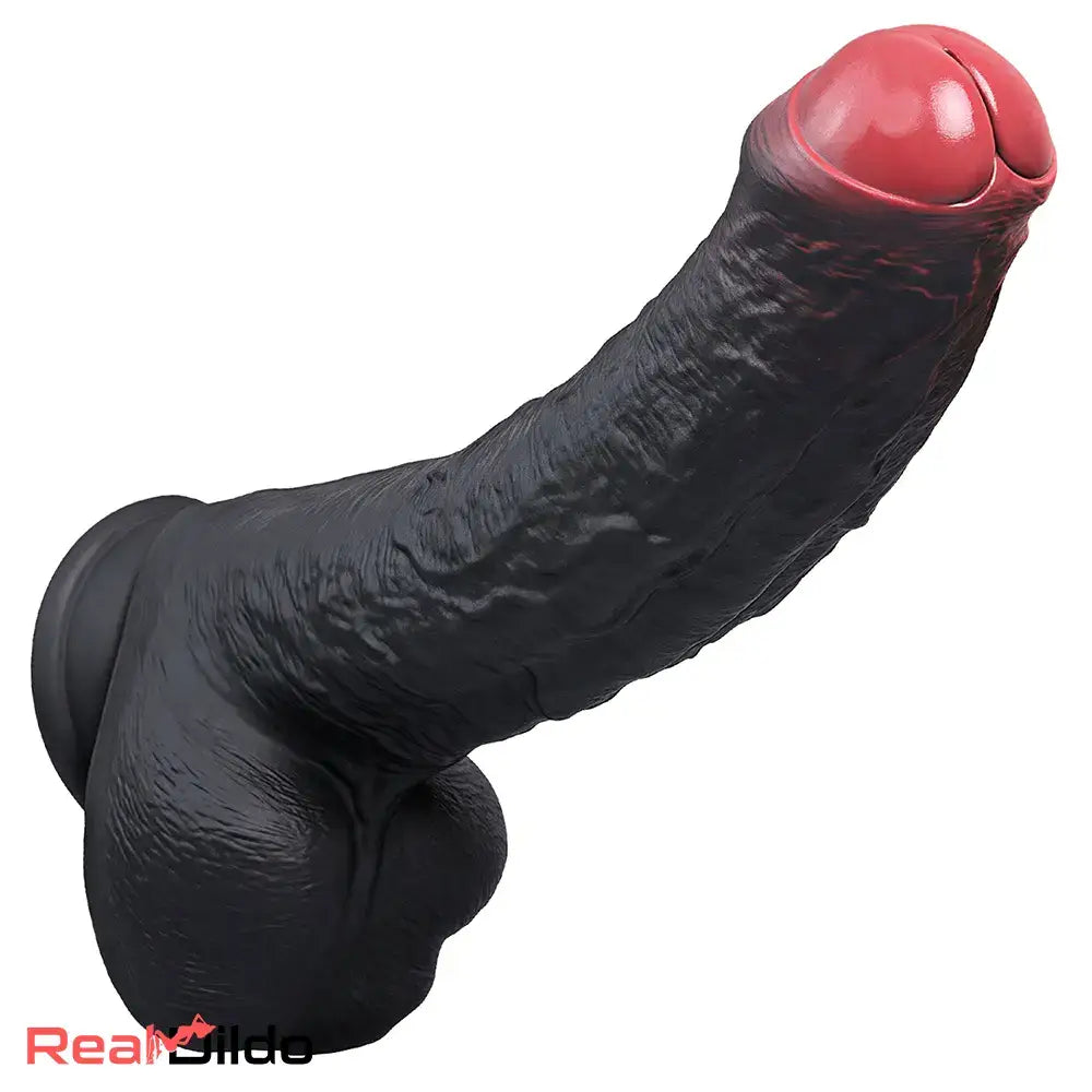 8.35in 10.43in 12.2in Uncut Large Silicone Realistic Skin Dildo Experts to Enjoy