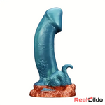 7.13in Dinosaur Monster Silicone Female Soft Dildo For Prostate Sex Toy - Real Dildo