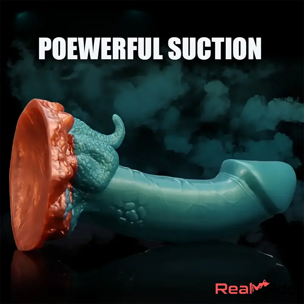 7.13in Dinosaur Monster Silicone Female Soft Dildo For Prostate Sex Toy - Real Dildo